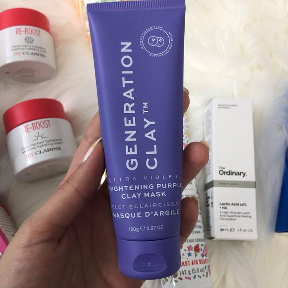 Ultra Violet Brightening Purple Clay Mask - Picture 1 of 3